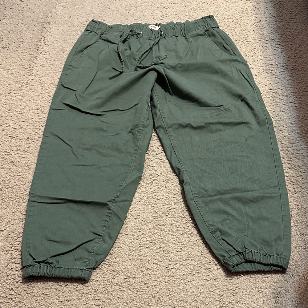 Levi's Olive Green Jogger Pants